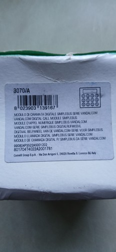 Comelit 3070 vandalcom - comelit, 3070/a
