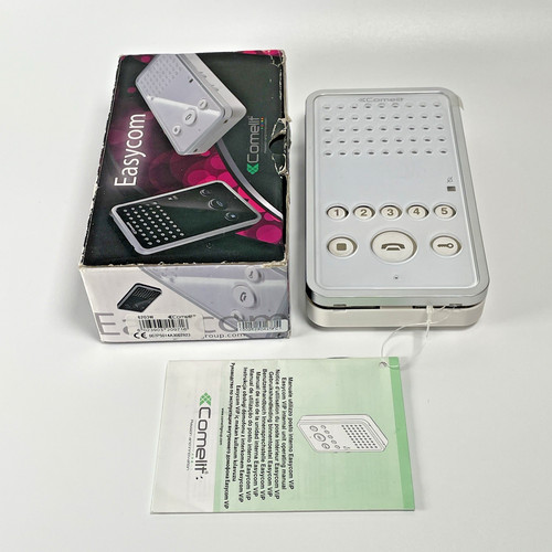 Comelit easycom 6203w audio - easycom,